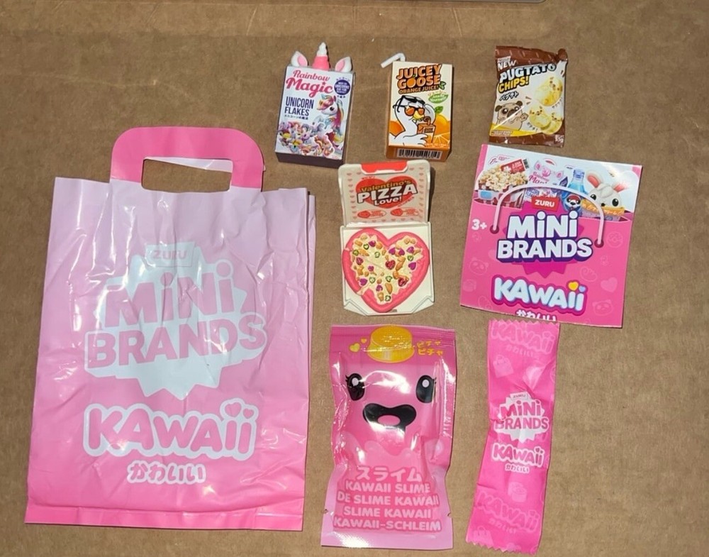 Zuru 5 Surprise Mini Brands Kawaii Collectible Toy Bundle  