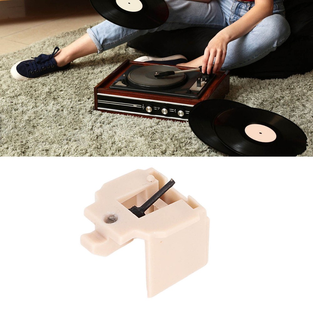 Audio Technica Record Player Stylus Replacement with Cleaning Brush