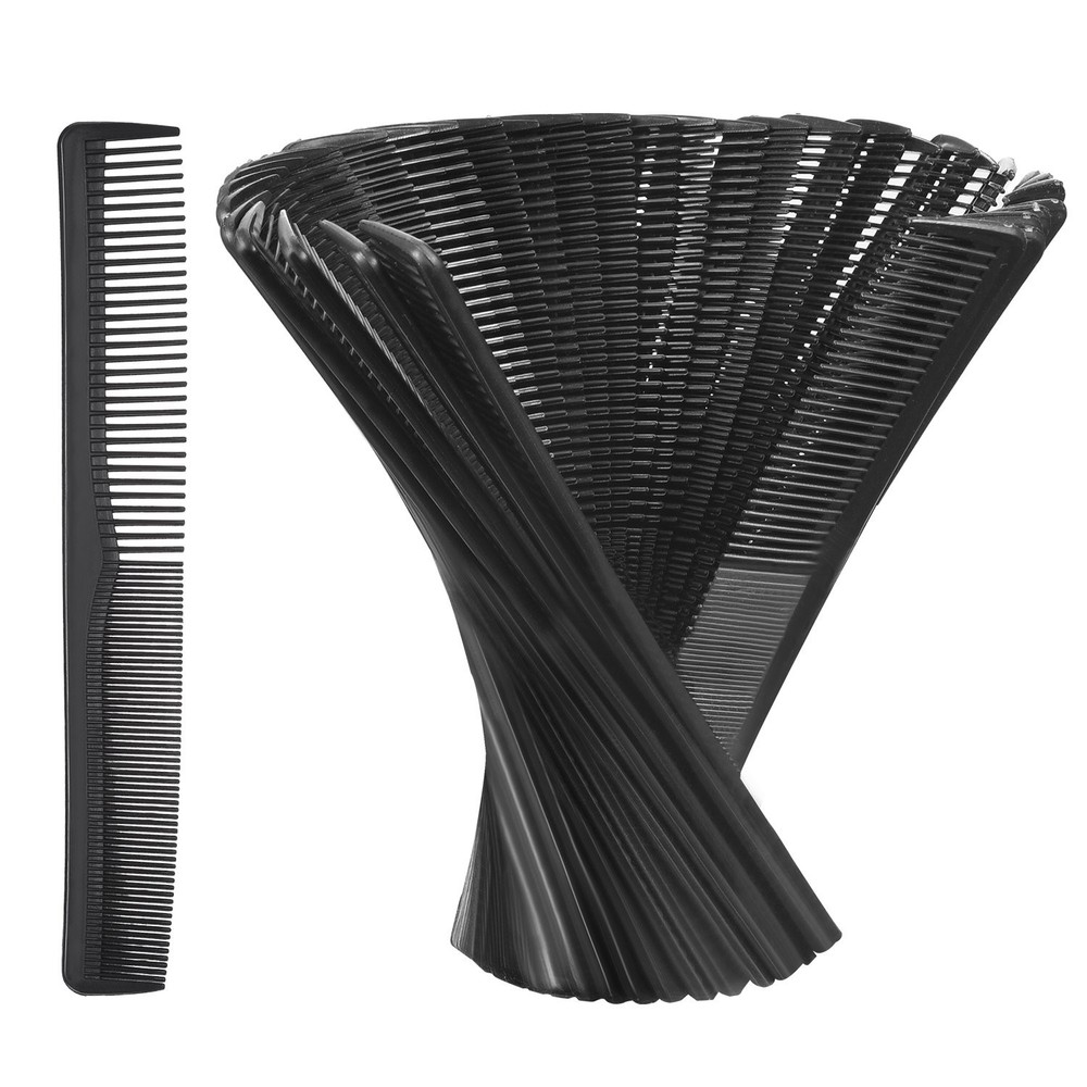 36 Pcs 7 Inch Hair Combs Plastic Hairdressing Styling Combs for Salon Hotel