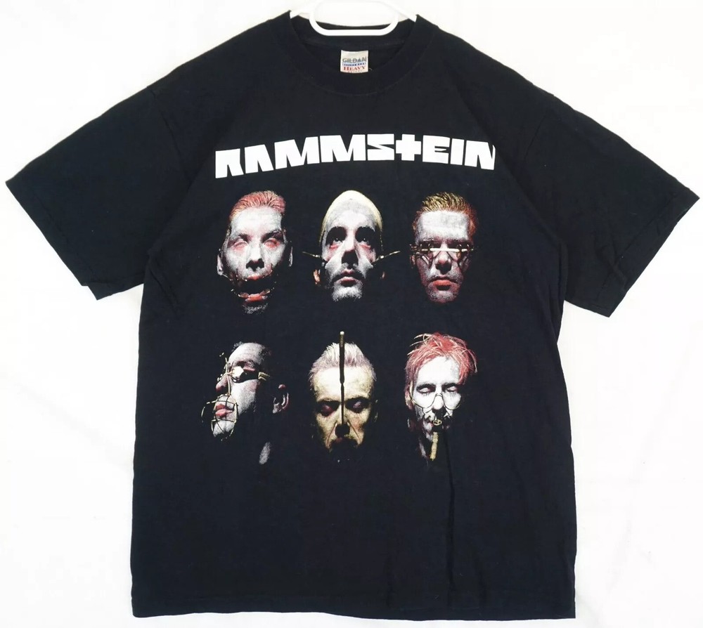 Vintage Rammstein Sehnsucht 1997 T-Shirt Men's Size s-3xl