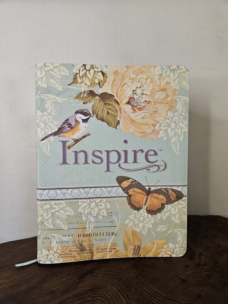 Inspire Bible NLT: The Bible for Creative Journaling By Tyndale - VERY GOOD