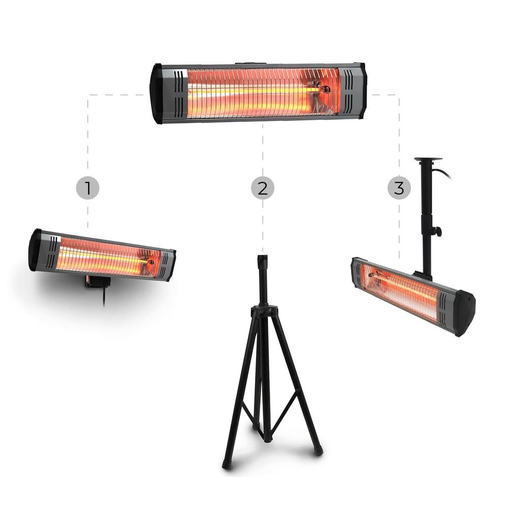 Heat Storm Tradesman 1500W Infrared Heater with Tripod and Remote