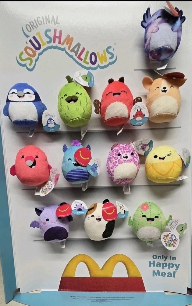 2025 McDonald's Squishmallows on Clearance Sale with $4.95 Flat Rate Shipping-image