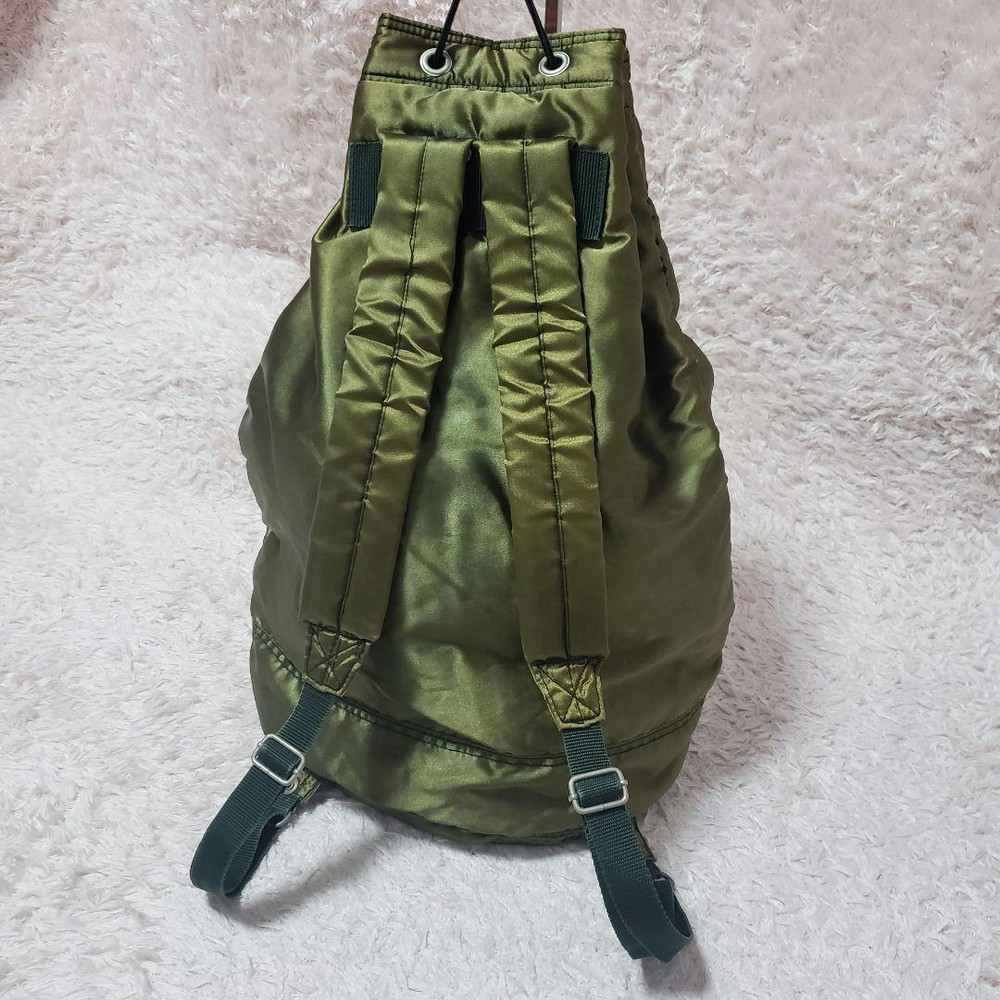 Dr Martens Khaki Nylon Backpack with Logo Detail