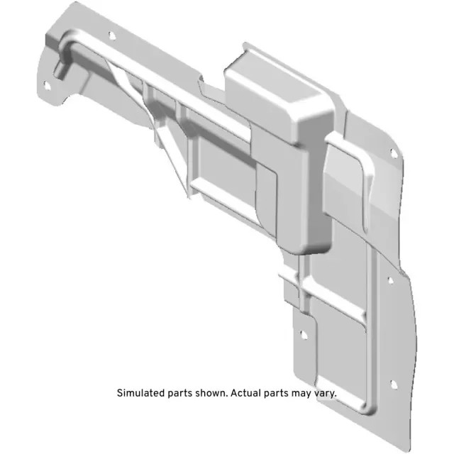 Genuine GM Driver Side Front Lower Engine Splash Shield 23169302