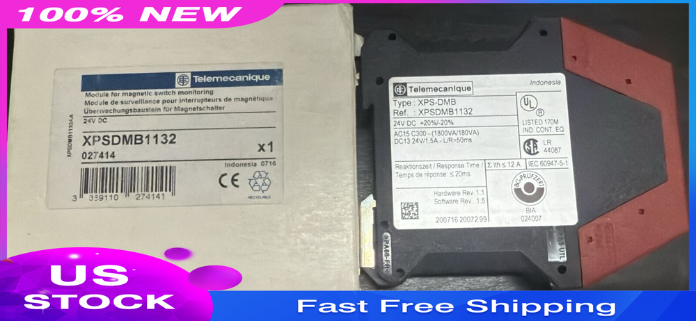 Schneider Electric Safety relay Telemecanique XPSDMB1132 Brand NEW in Box