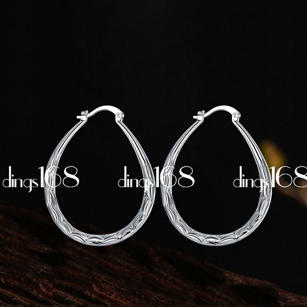 925Sterling Silver TARNISH-Resist 1.5*1.3