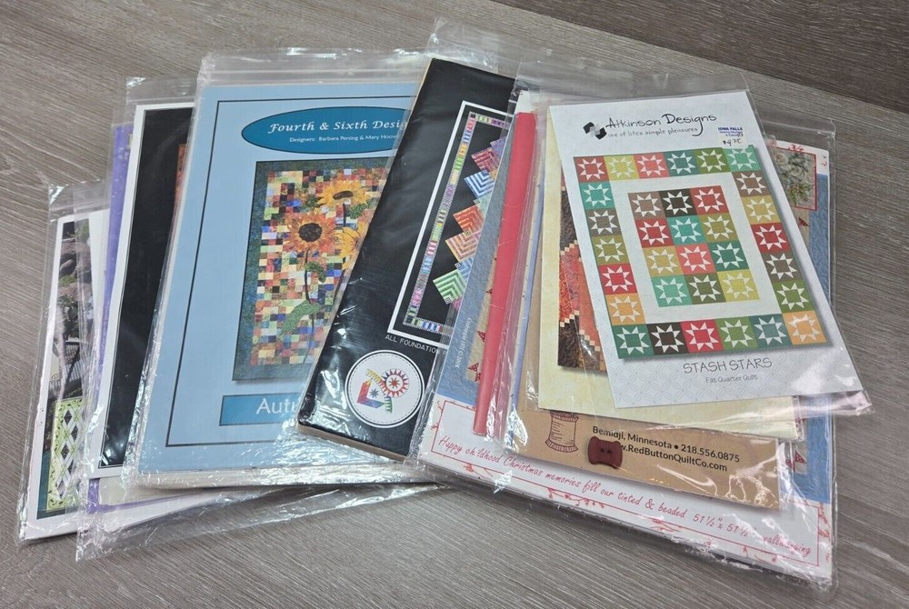 Collection of Quilting Patterns -- YOU PICK -- SOLD INDIVIDUALLY