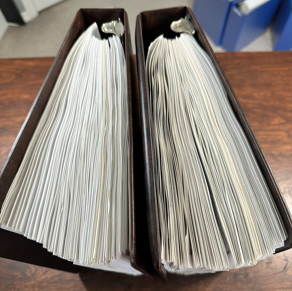 US Postage Stamp Albums - 2 Pony Express Used