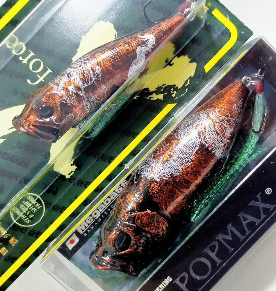 Megabass Pop X & POPMAX Red Oracle 2018 Limited Set New