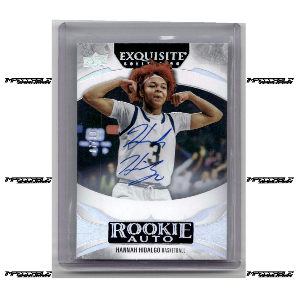 2025 UD Goodwin Champions - #RA-HH Hannah Hidalgo On Card Auto Exquisite 87/99