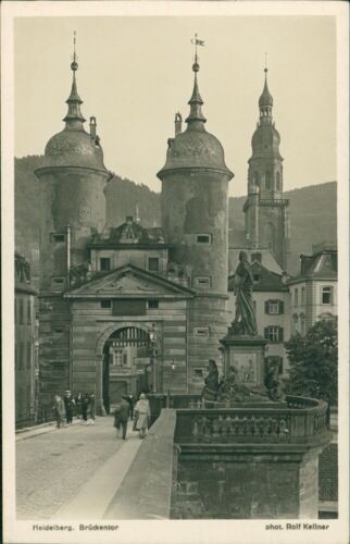 Ansichtskarte Heidelberg Brückentor  (Nr.9725)
