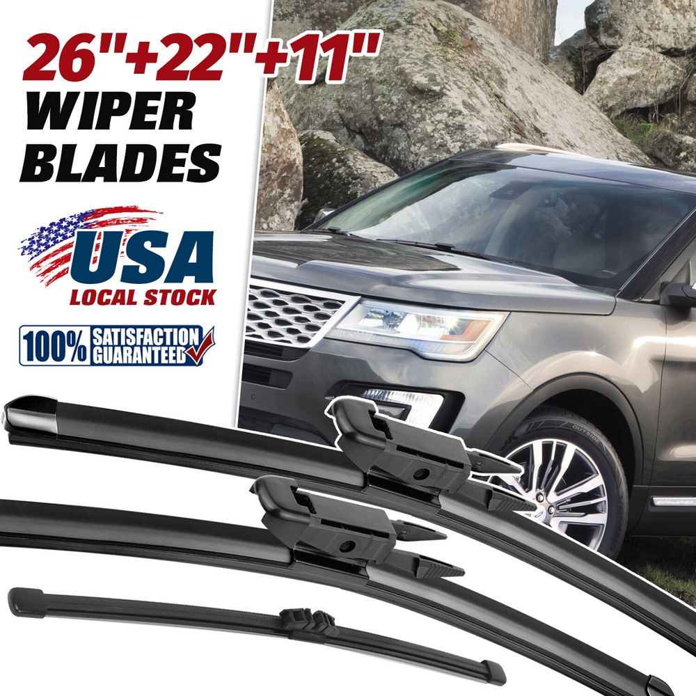 Original Equipment Bracketless Windshield Wiper Blades 26
