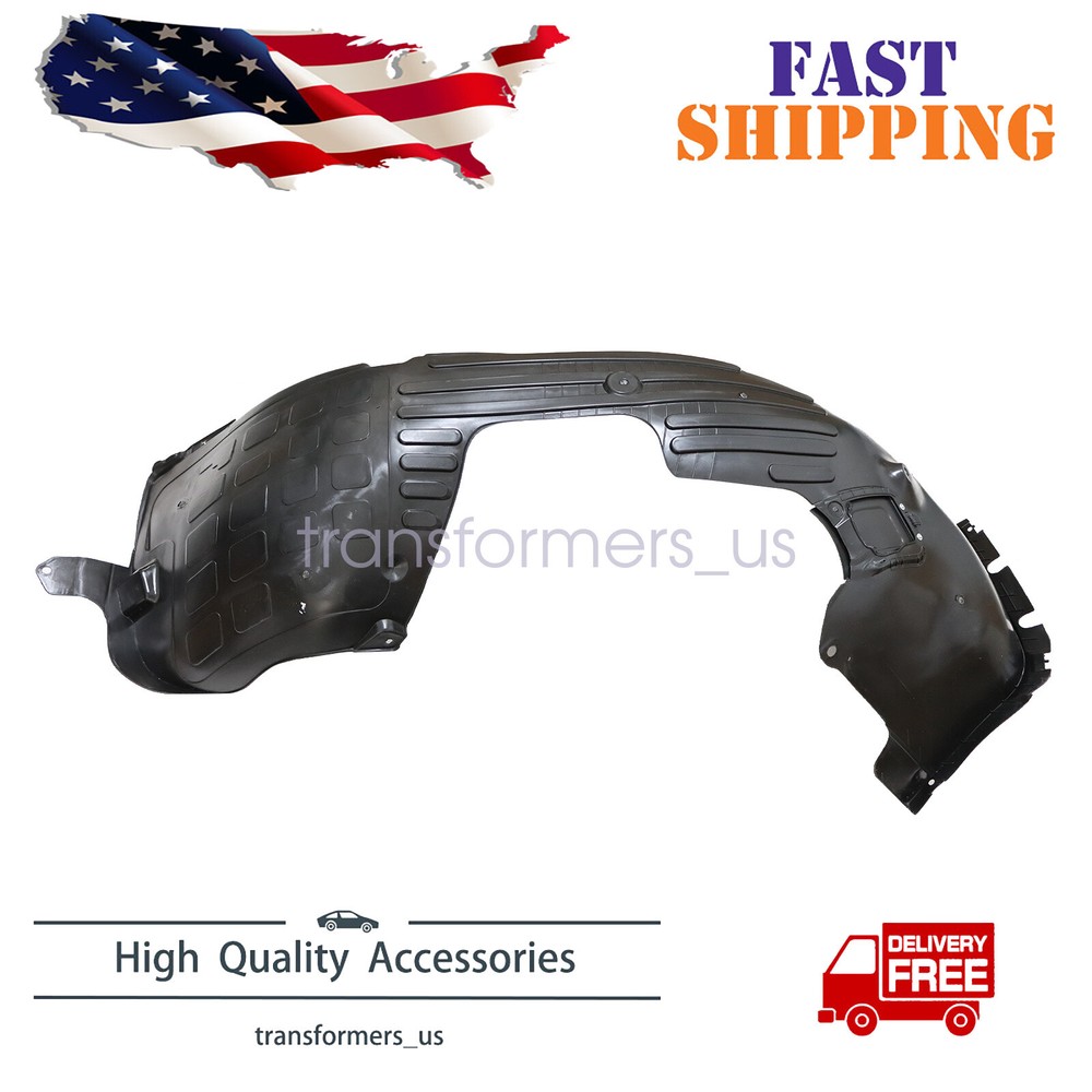 2016-2018 Kia Optima Driver Side Front Fender Liner Black