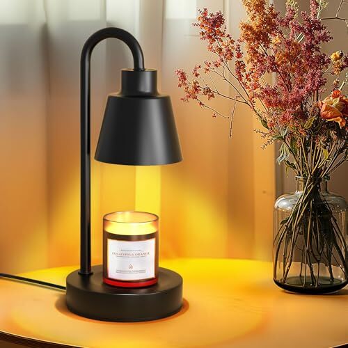 Dimmable Electric Candle Warmer Lamp with Timer for Wax Melts