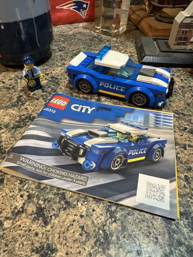 Lego City Police Car 60312 Full Set With All Pieces Included