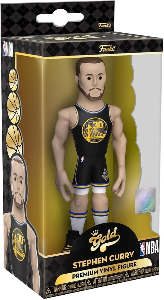 Funko Gold NBA Golden State Warriors Stephen Curry 5-in Vinyl Figure