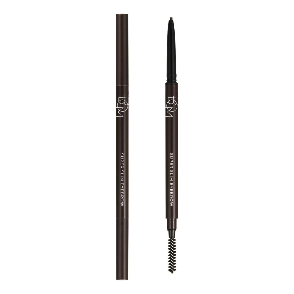 Super Slim Eyebrow 0.1g, Brown, 1.5mm Defining Brow Pencil Hard Formula Natur...