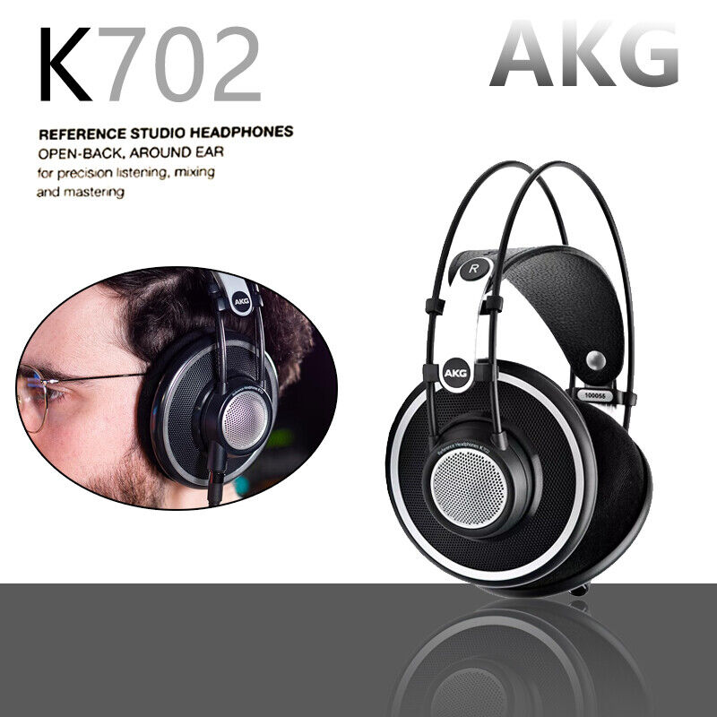 AKG K702 Professional Mixing two-layer diaphragm Over-Ear Open-Back Headphones