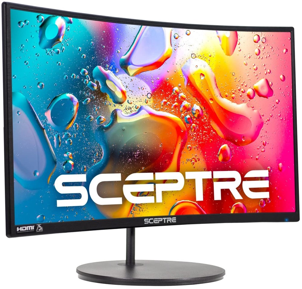 Sceptre Curved 24-inch Gaming Monitor 1080p R1500 98% sRGB HDMI x2 VGA Build-...