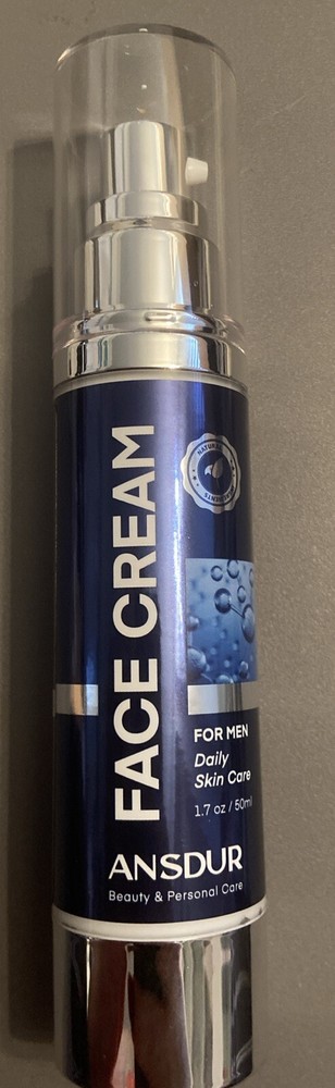 Face Cream for Men 6 in 1 Anti Aging Cream Fights Eye Bags Dark Spots 1.7 Oz