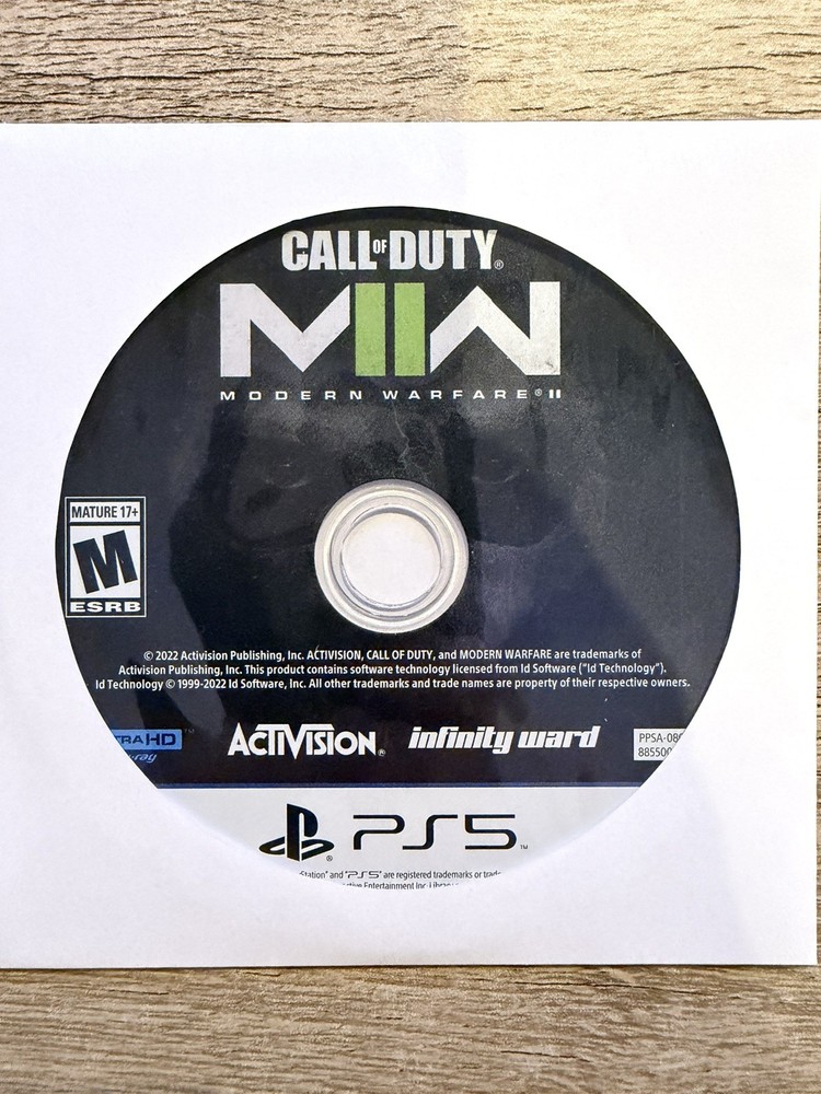 Call of Duty: Modern Warfare II; Loose *READ DESC* (Sony PlayStation 5, 2022)