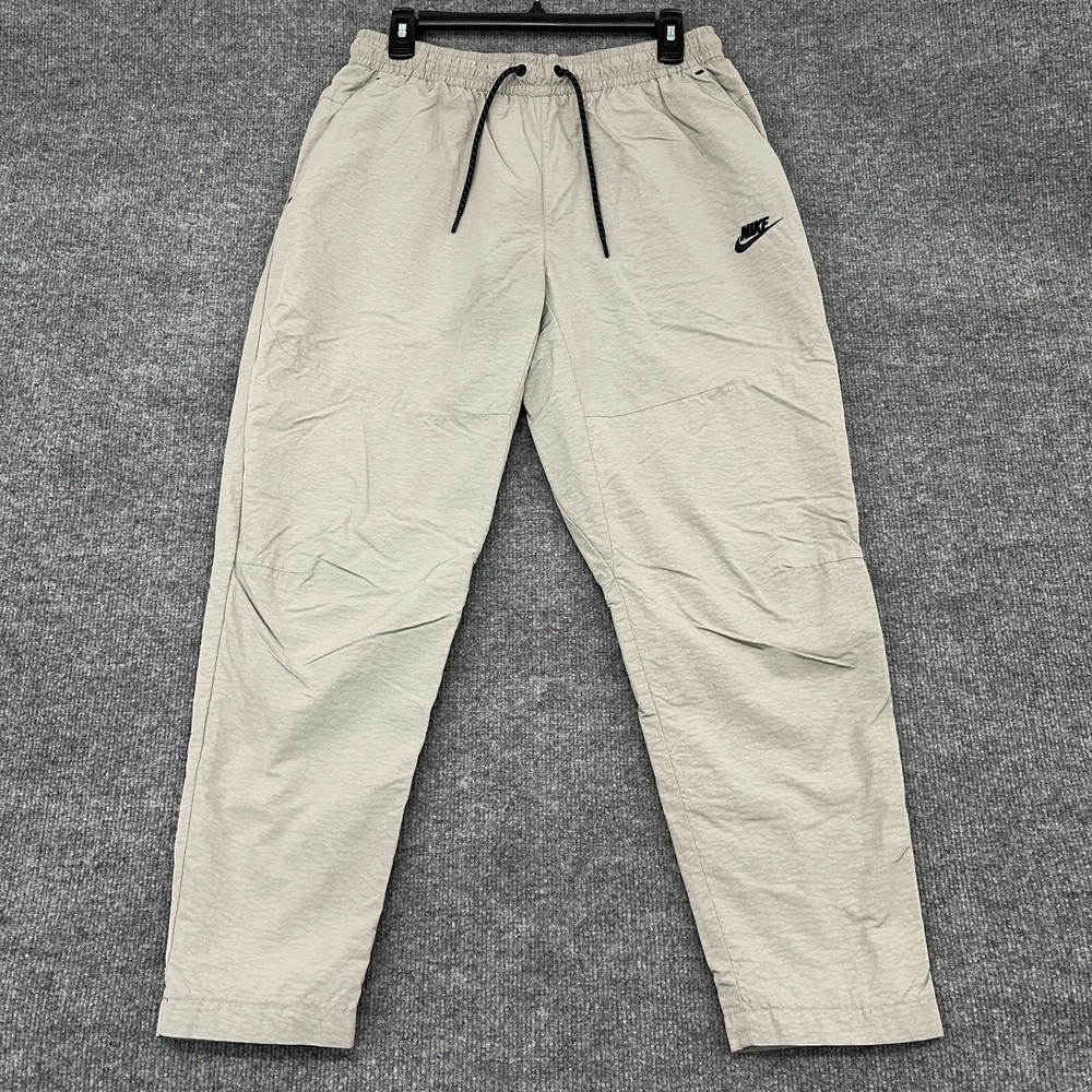 Брюки мужские Nike M серые желтовато-коричневые серо-коричневые спортивная одежда Tech Essentials с подкладкой для пригорода бега