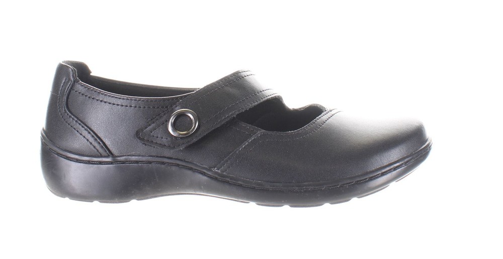 Clarks Womens Cora Black Mary Jane Shoes Size 8.5 7776512