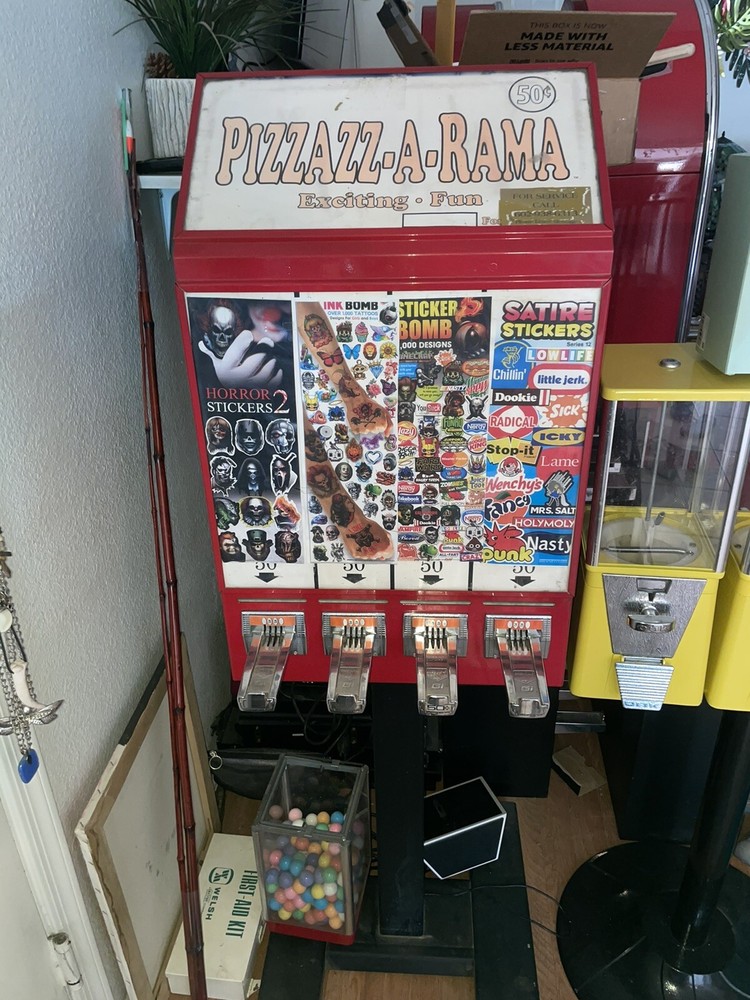 Vintage tattoo sticker Pokémon vending machine, Local Pick Up Only 85381 Arizona
