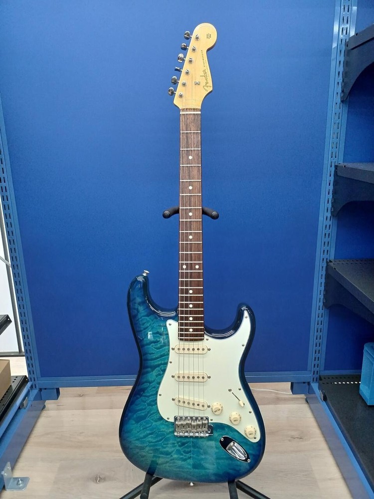 2011 Fender Stratocaster ‘62 Vintage Reissue ST62-TX/MH Jupiter Blue, Japan MIJ