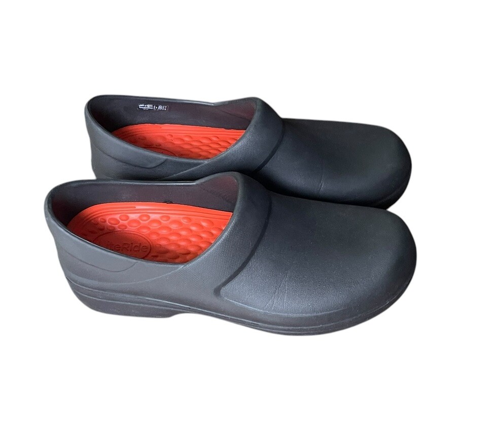 Crocs Shoes Womens Neria Pro 2 Black Lite Ride Size 9 Closed Toe EUC