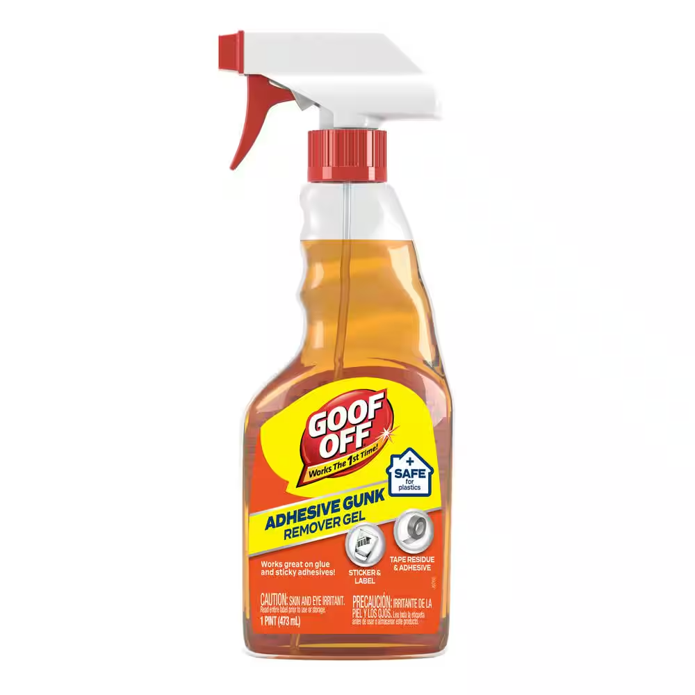 16 oz Adhesive Gunk Remover in Trigger Spray Bottle