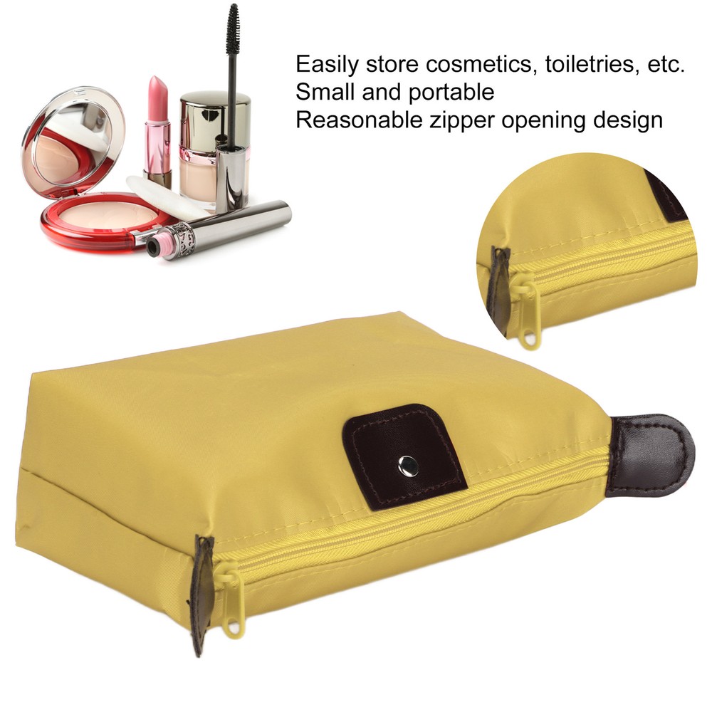 Waterproof Nylon Dumpling Cosmetic Bag Portable Multifunctional Storage Pouch