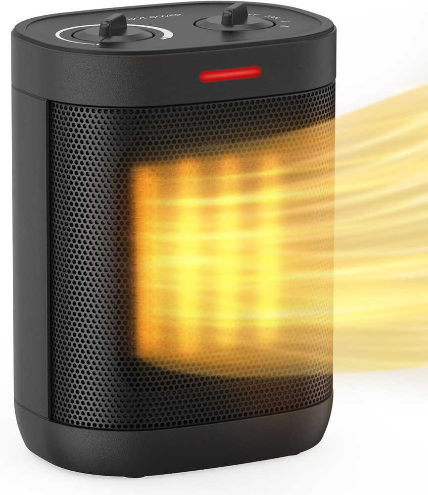 1500W Space Heaters for Indoor Use, Portable PTC Ceramic Space Heater, Small Spa