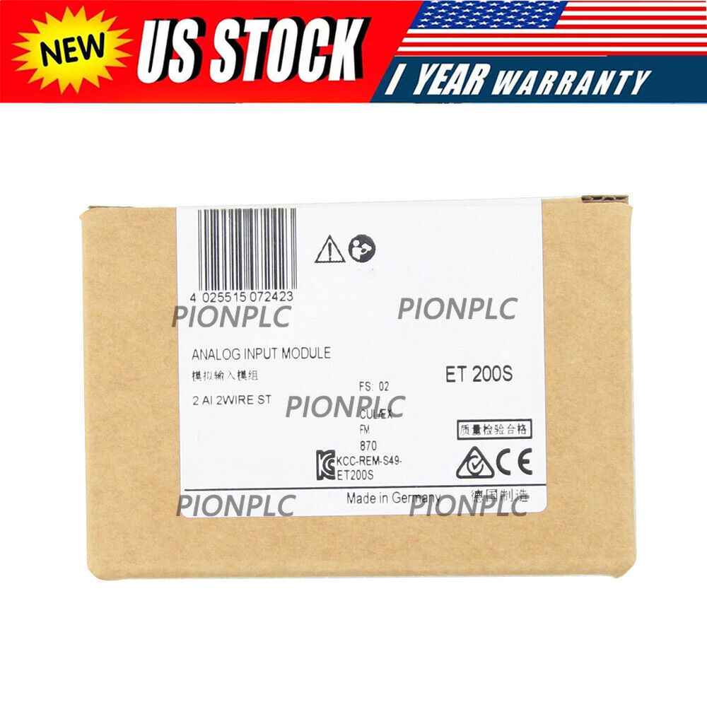 New Siemens 6ES7134-4GB01-0AB0 6ES71344GB010AB0 DP Electronics module ET200S