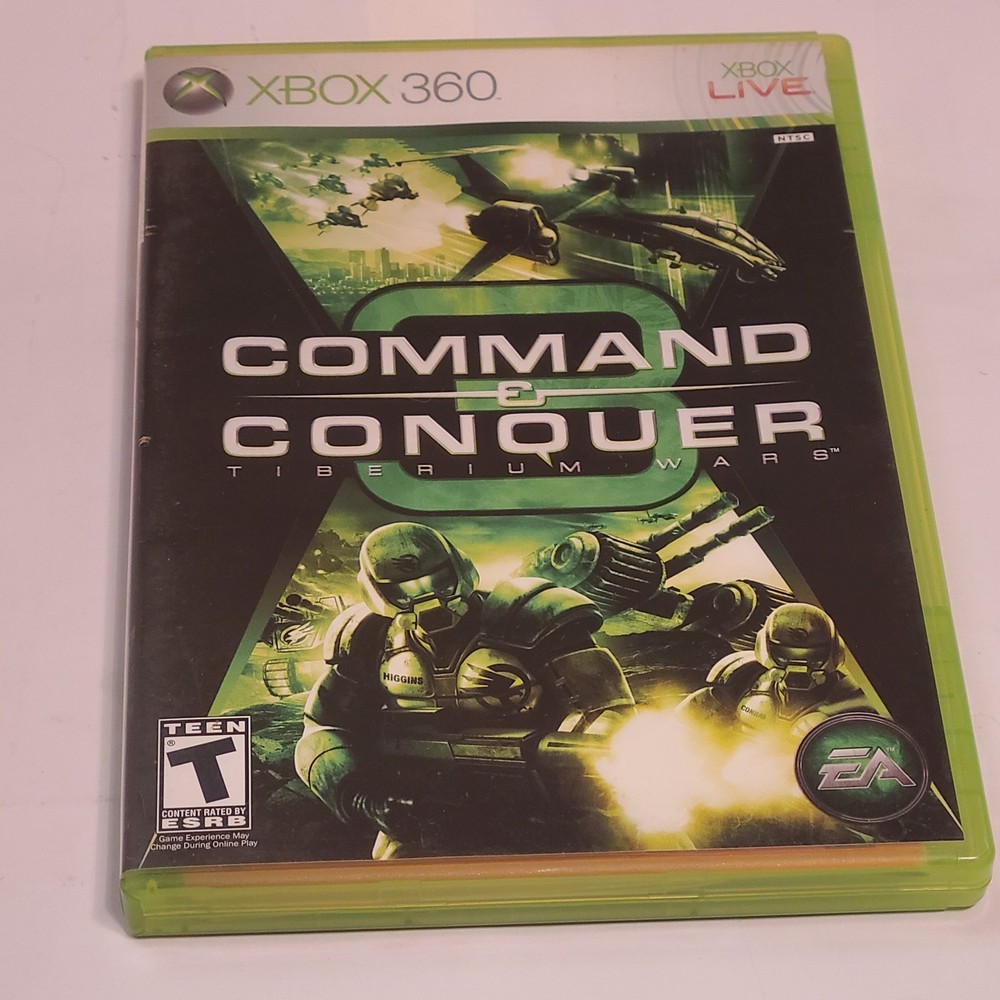 Command & Conquer 3 Tiberium Wars for Xbox 360 in Great Condition