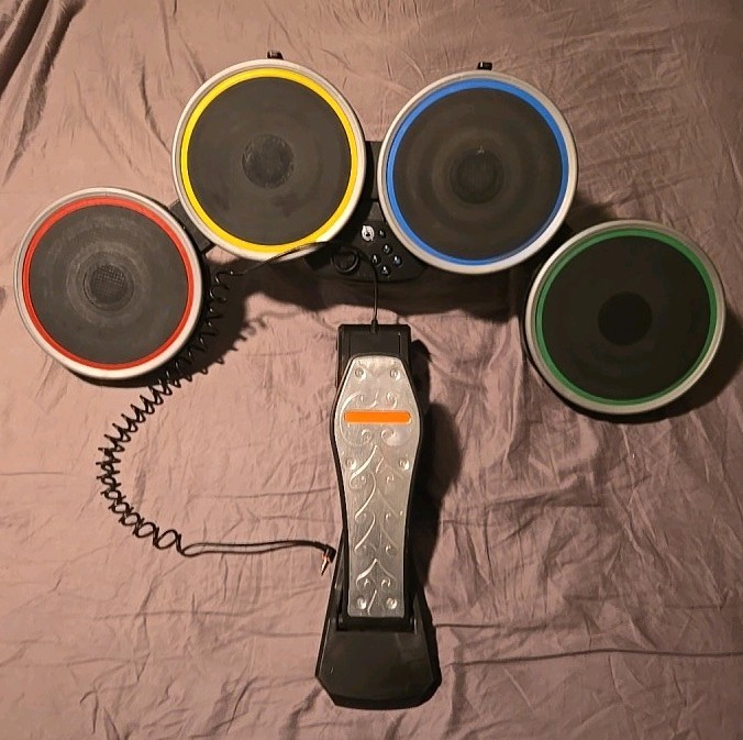 Rockband Harmonix Drum Set W/ PedalWii No Stand or cords