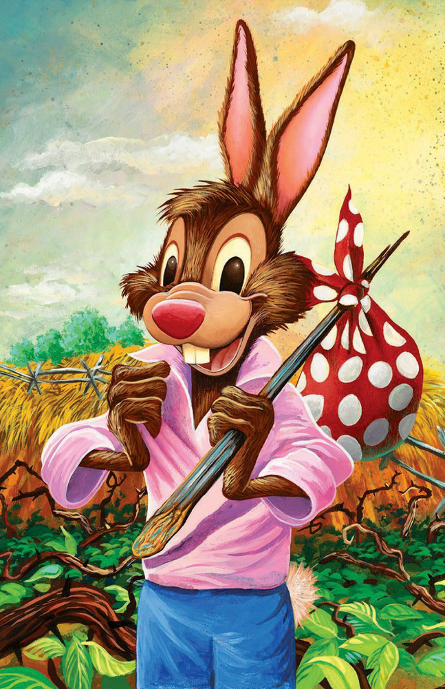 Splash Mountain Brer Rabbit 13x19 Disney Satin Art Poster