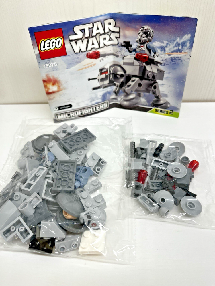 LEGO Star Wars AT-AT Microfighter 75075 with Minifigure and Manual No Box
