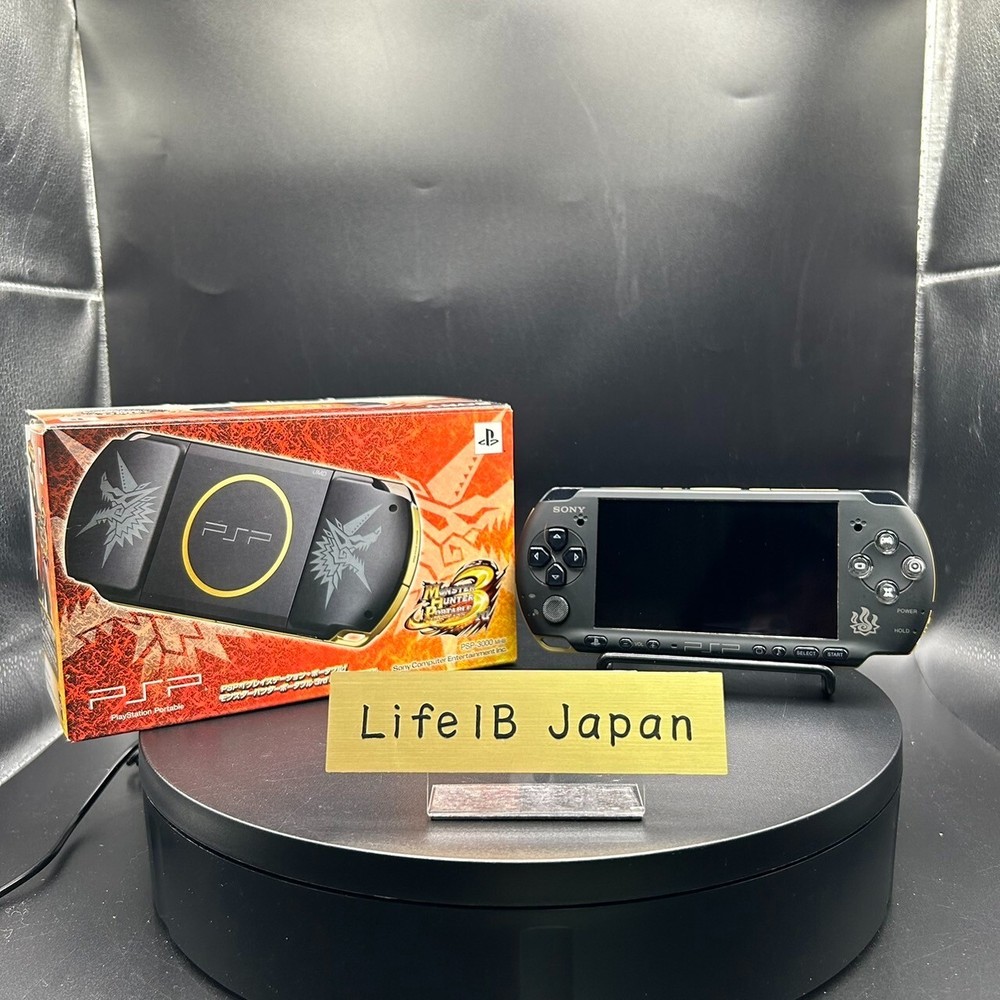 SONY Playstation Portable PSP-3000 Monster Hunter 3rd Hunters Limited Edition