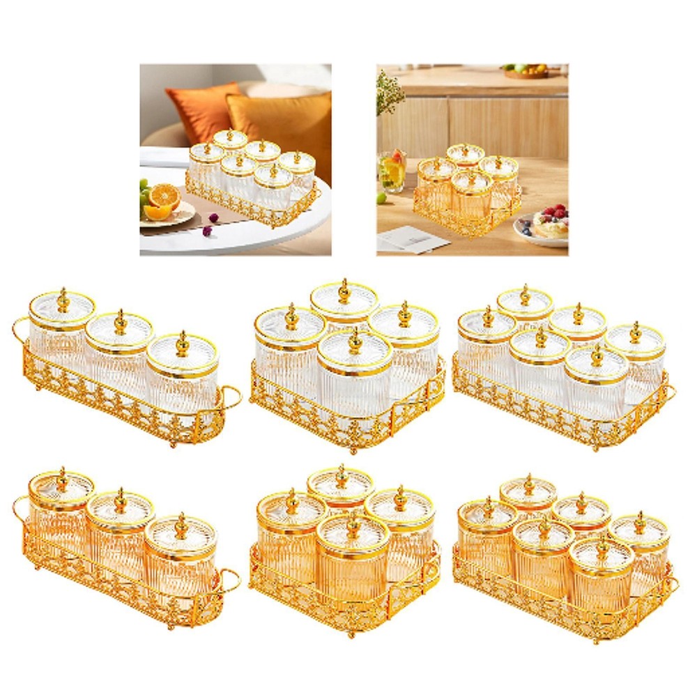 Dried Fruit Snack Tray with Lid for Parties Kitchen Living Room