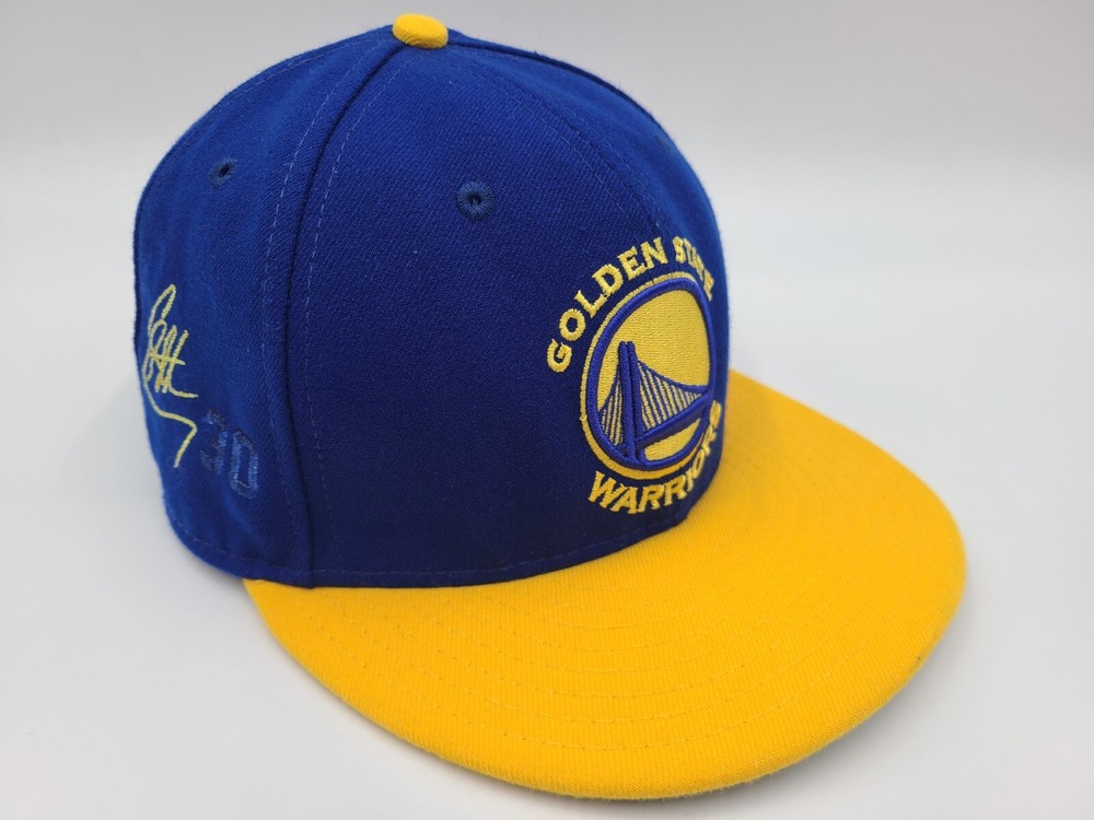 Golden State Warriors Stephen Curry #30 New Era 9Fifty Snapback Hat Cap NBA Blue