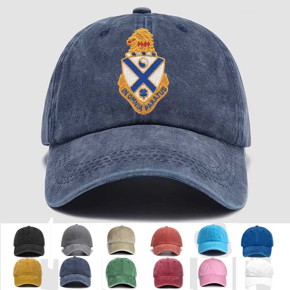 Custom Personalization Embroidered Hat 114th Infantry Regiment, Veteran Cap,Gift