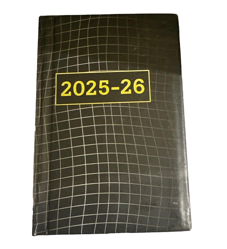 2025-2026  Small Monthly Pocket Planner Weekly Page Format