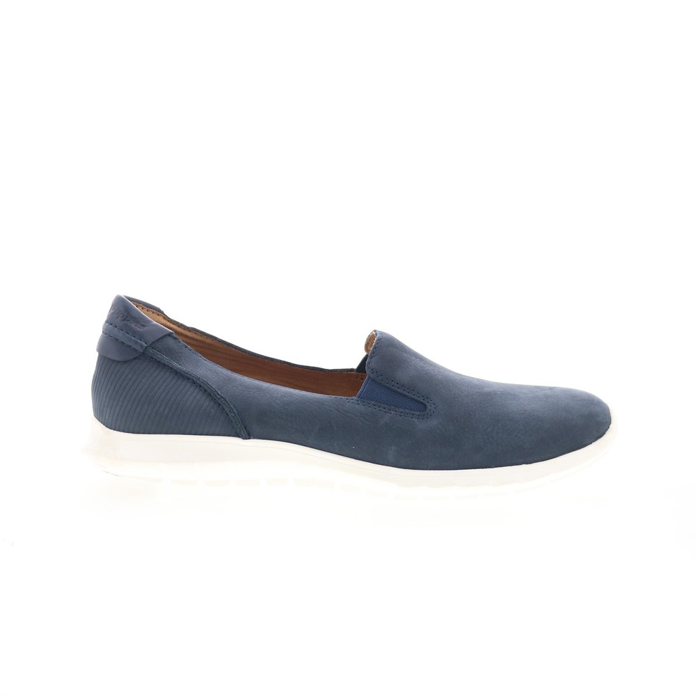 Hush Puppies Tricia PT  Slip On HW06731-410 Womens Blue Loafer Flats Shoes 7