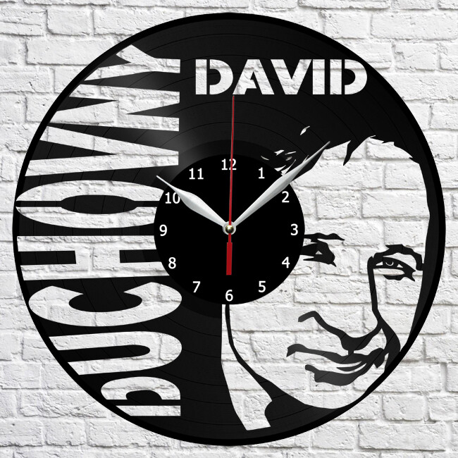 David Duchovny Vinyl Record Wall Clock Home Fan Art Deco 12'' 3 cm 4369