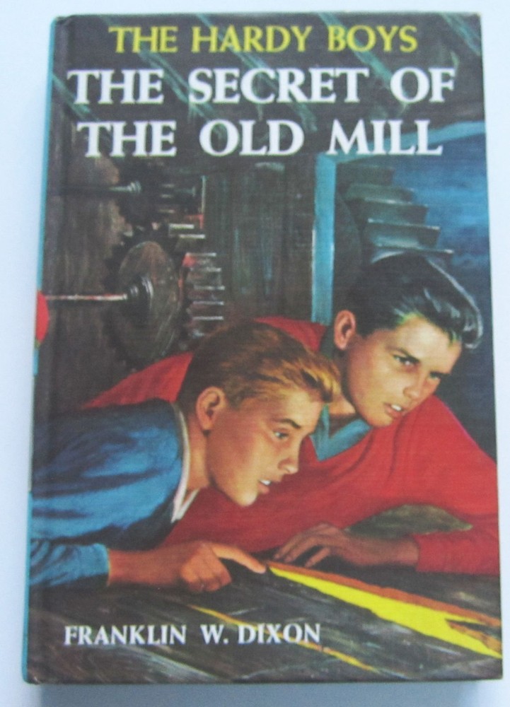 1965 Hardy Boys Secret of the Old Mill Hardcover Book #3 Grosset Dunlap Mystery