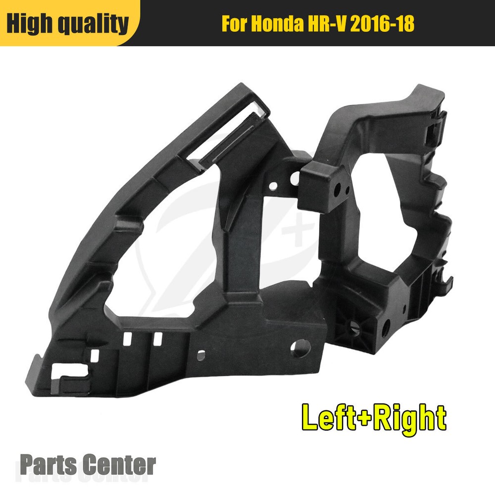 2016-2018 Honda HR-V Front Bumper Headlamp Support Bracket Beam Mount Pair
