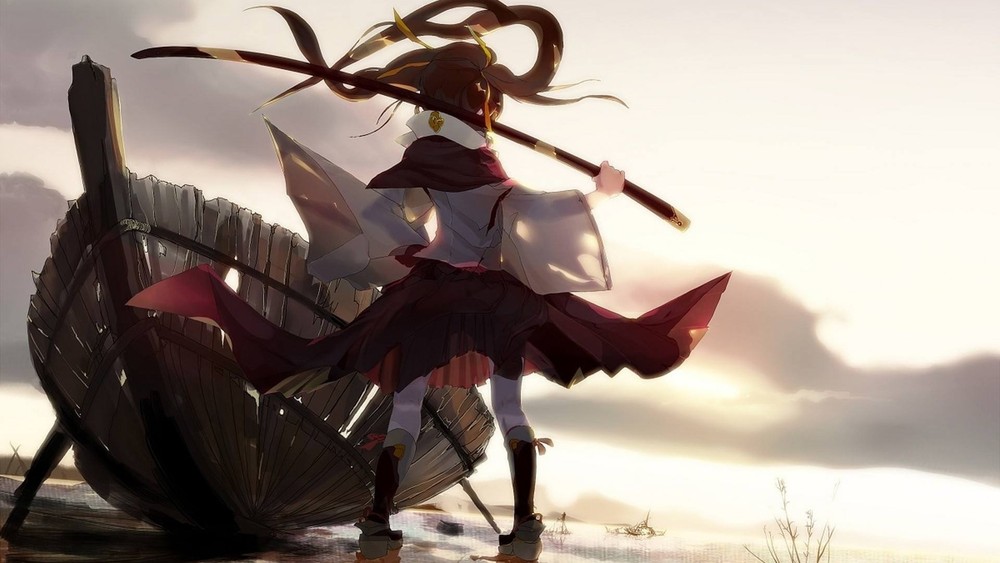 Anime anime girls fantasy Playmat Gaming Mat Desk