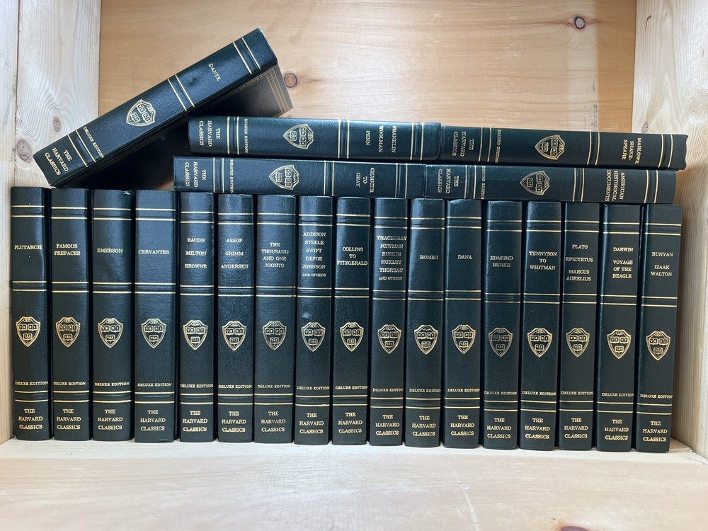 Harvard Classics Deluxe 22-Volume Bonded Leather Set